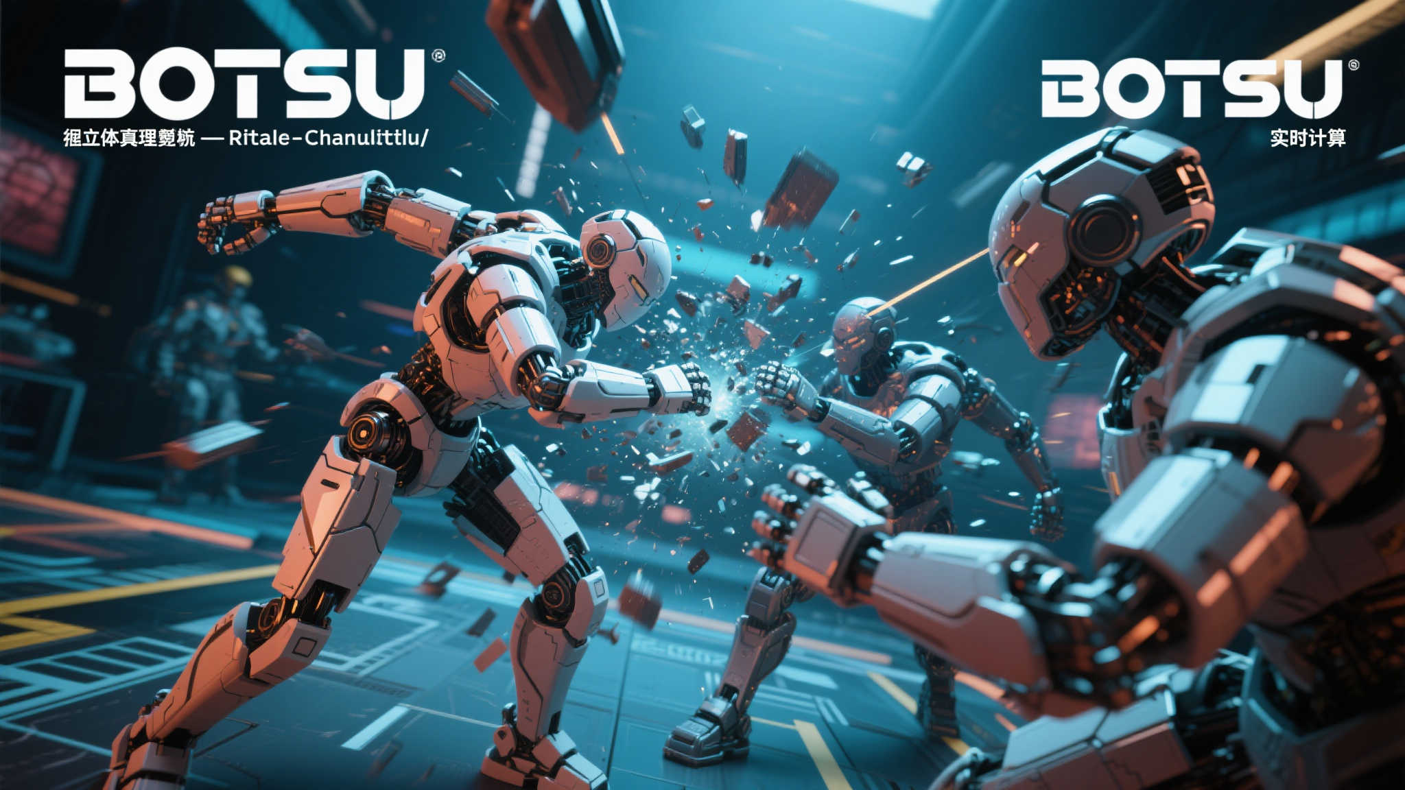 《BOTSU》:玩家在机器人竞技中进行物理运算对战 在传统电竞或模拟类作品中,虽然表现形式多
