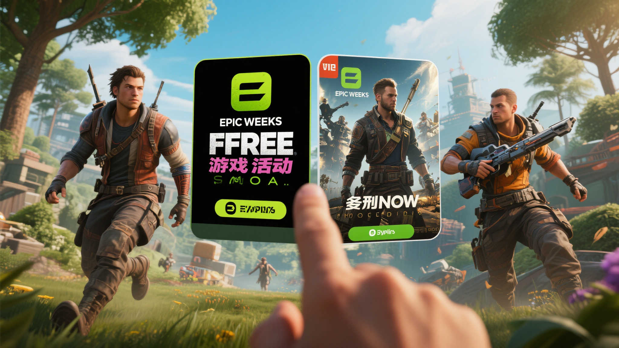 Epic本周免费送《死亡岛2》和《快乐游戏》，今晚领取截止！